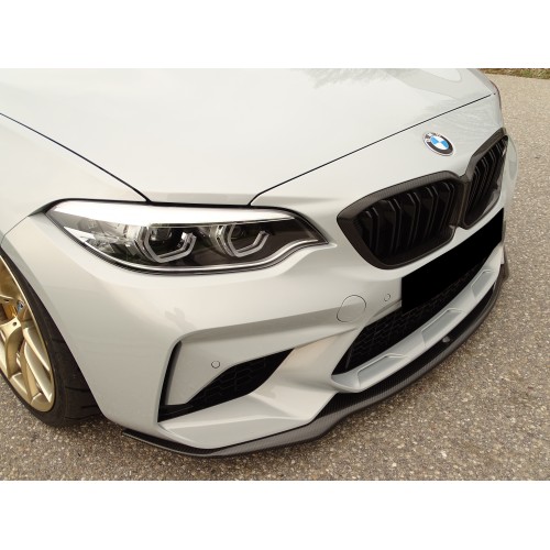 Σπόιλερ εμπρός προφυλακτήρα carbon της KIROS Automotive Design για BMW Σειρά 2 M2 (F87) Competition Σπόιλερ εμπρός προφυλακτήρα carbon της KIROS Automotive Design για BMW Σειρά 2 M2 (F87) Competition